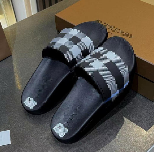 BUR ALL BLACK SLIDES