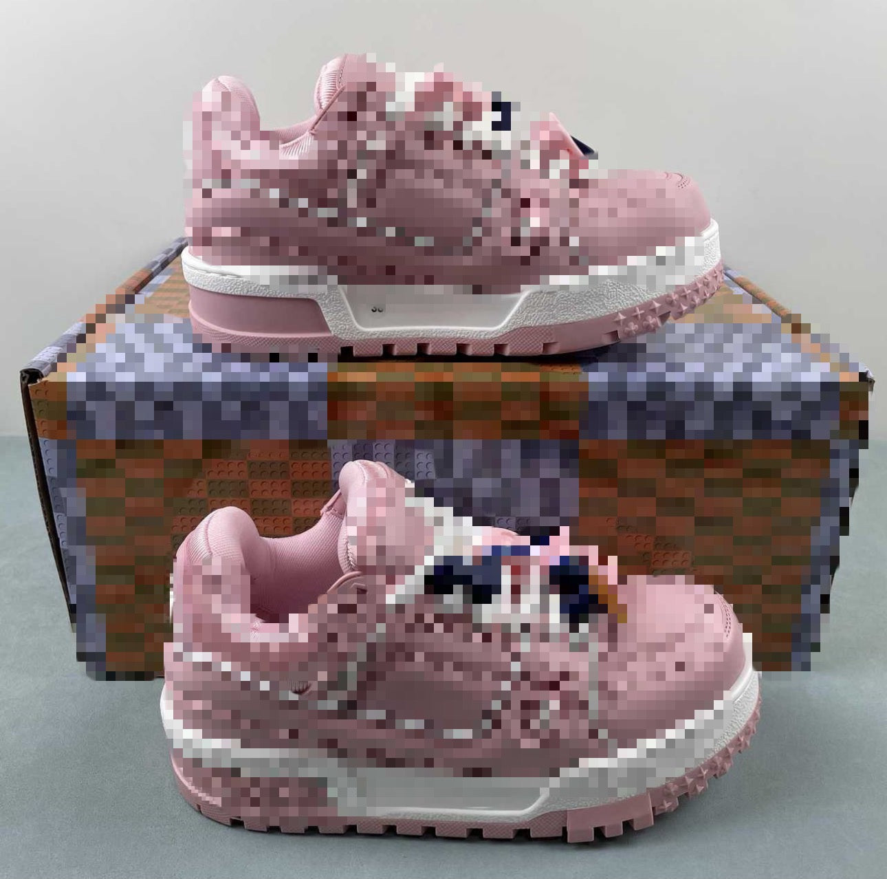 LB PINK CHARM TRAINERS